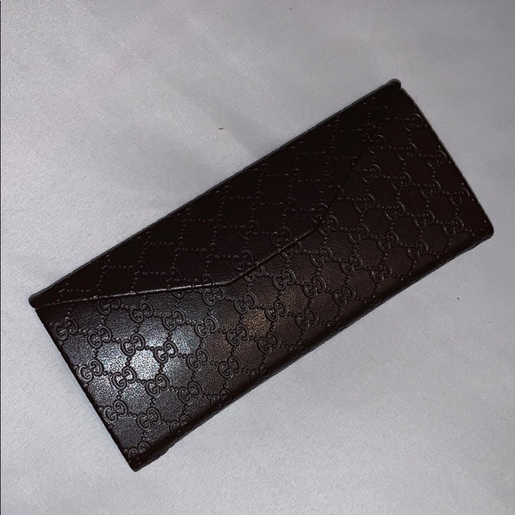 Gucci Accessories - GUCCI Sunglasses Case GG Guccissima Triangle